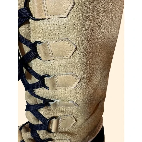 Sorel Tivoli High Women's Waterproof Snow Boots Lace Up Sherpa Lined Size 5.5 - Picture 7 of 16